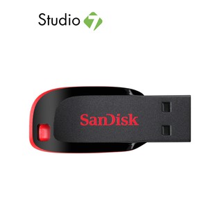 SanDisk USB Drive Cruzer Blade 128GB Black (SDCZ50-128G-B35)  แฟลชไดร์ฟ by Studio7