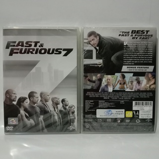 Media Play DVD Fast &amp; Furious 7/ เร็ว...แรงทะลุนรก 7 (DVD)/S15677D+T