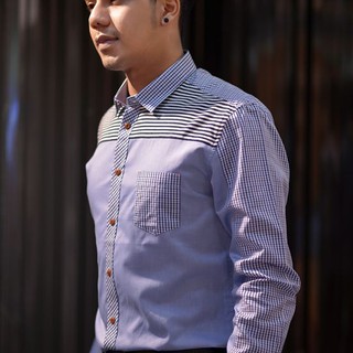 Mardman เสื้อเชิ้ต แขนยาว รุ่น Shirt 010