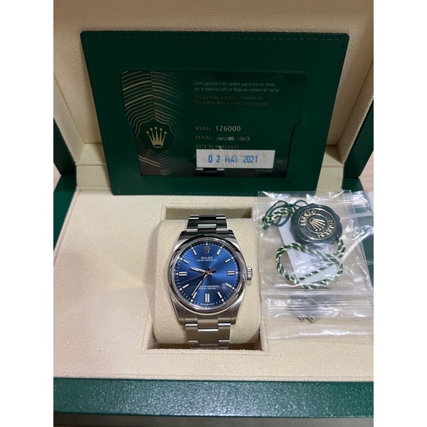 Used like new Rolex OP Blue 36mm.