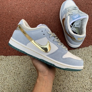 ✸รองเท้ากีฬา Sean Cliver x Nike SB Dunk Low Golden Hook DC9936-100 ปี 2021