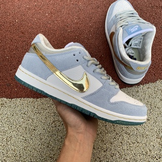 ✸รองเท้ากีฬา Sean Cliver x Nike SB Dunk Low Golden Hook DC9936-100 ปี 2021