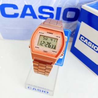 นาฬิกา CASIO ของแท้ รุ่น B640WCG ดิจิตอล ตัวใหม่ล่าสุด หน้า glitter ราคาพิเศษ 1,550 บาท (ราคาเต็ม 3,800 บาท)