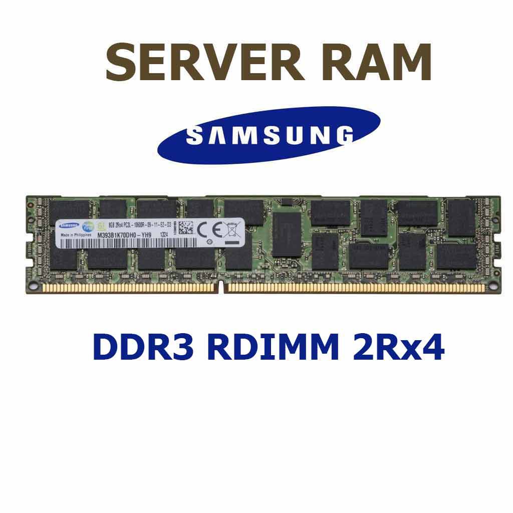 RAM Server Samsung DDR3 16GB 8GB BUS 1600 MHz PC3L-12800R 2Rx4 ECC REG RDIMM Registered X79 T420 T610 T620 R610 R620
