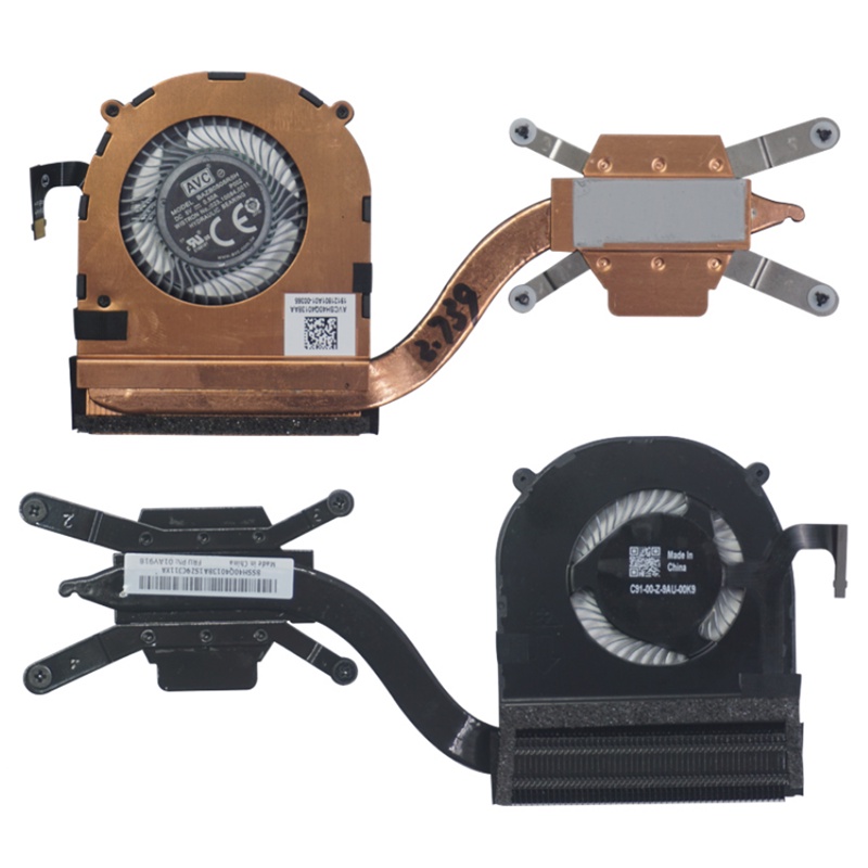 ใหม่สําหรับแล็ปท็อป Lenovo ThinkPad X1 โยคะ 2nd 3rd CPU พัดลมระบายความร้อนฮีทซิงค์หม้อน้ํา Cooler 01