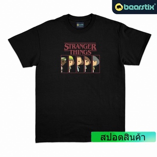 เสื้อยืด พิมพ์ลาย Bearstix Stranger Things Chibi Hellfire Club สําหรับผู้ชาย