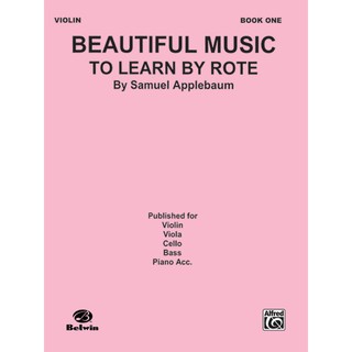 Beautiful Music to Learn by Rote, Book I