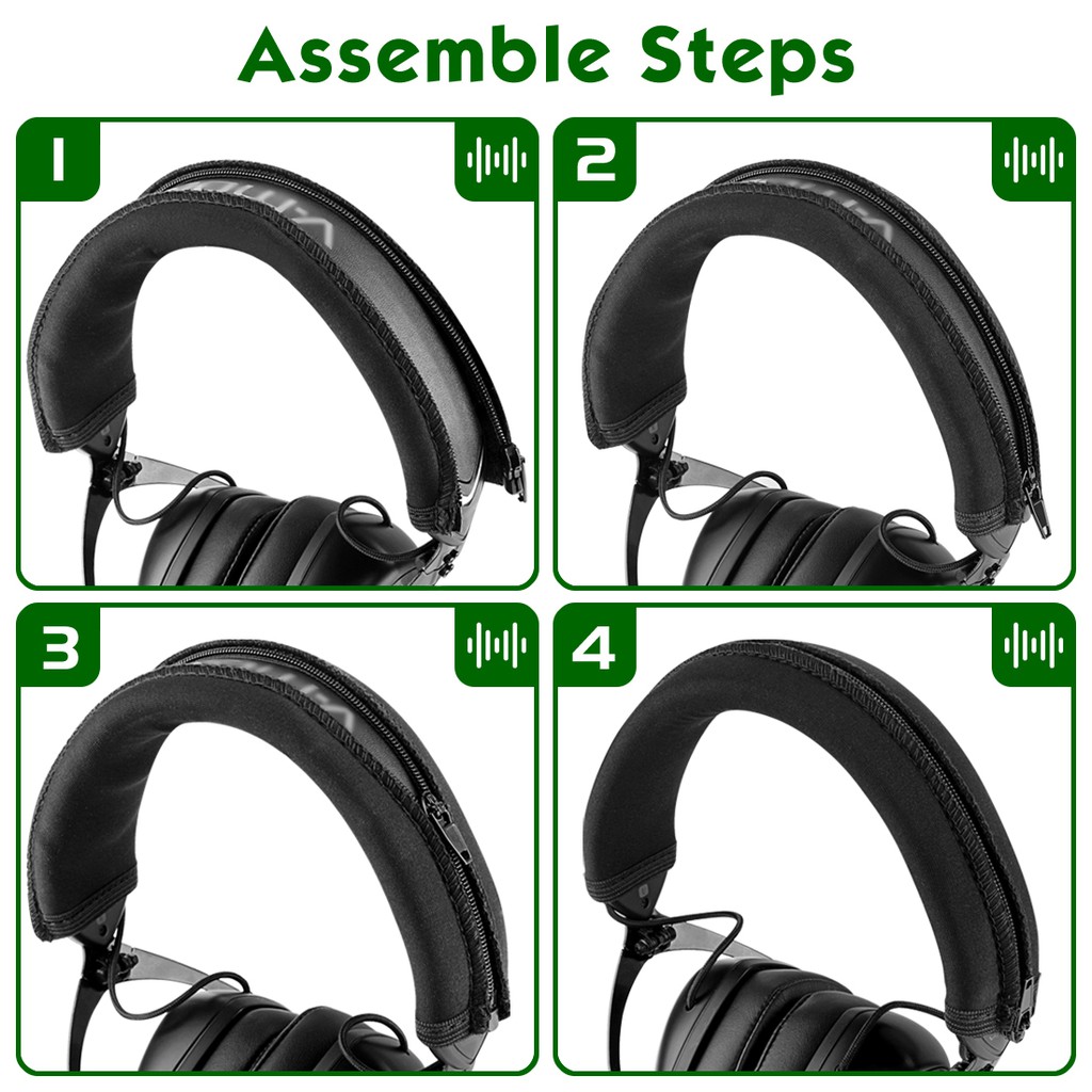 Geekria ที่คาดศีรษะ ติดตั้งง่าย สําหรับ V-MODA Crossfade LP2 Crossfade LP Crossfade M-100