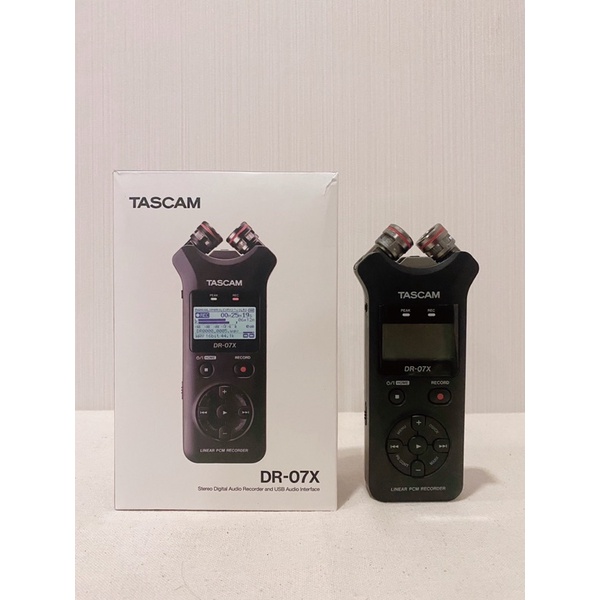 TASCAM DR-07X เครื่องบันทึกเสียง Stereo แบบพกพา มือสองของแท้ 100%