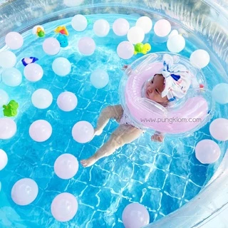 (ส่งด่วน) Haenim Toy บอลสีพาสเทลปลอดสารพิษ ขนาด 5.5 cm. (แพค 50 ลูก) ใส่บ่อบอลเด็ก สระน้ำเด็ก
