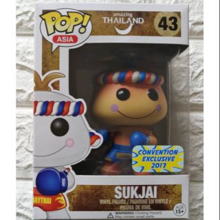 พร้อมส่ง! Funko Pop! Asia SUKJAI (Peach) Amazing Thailand #43 มือหนึ่ง