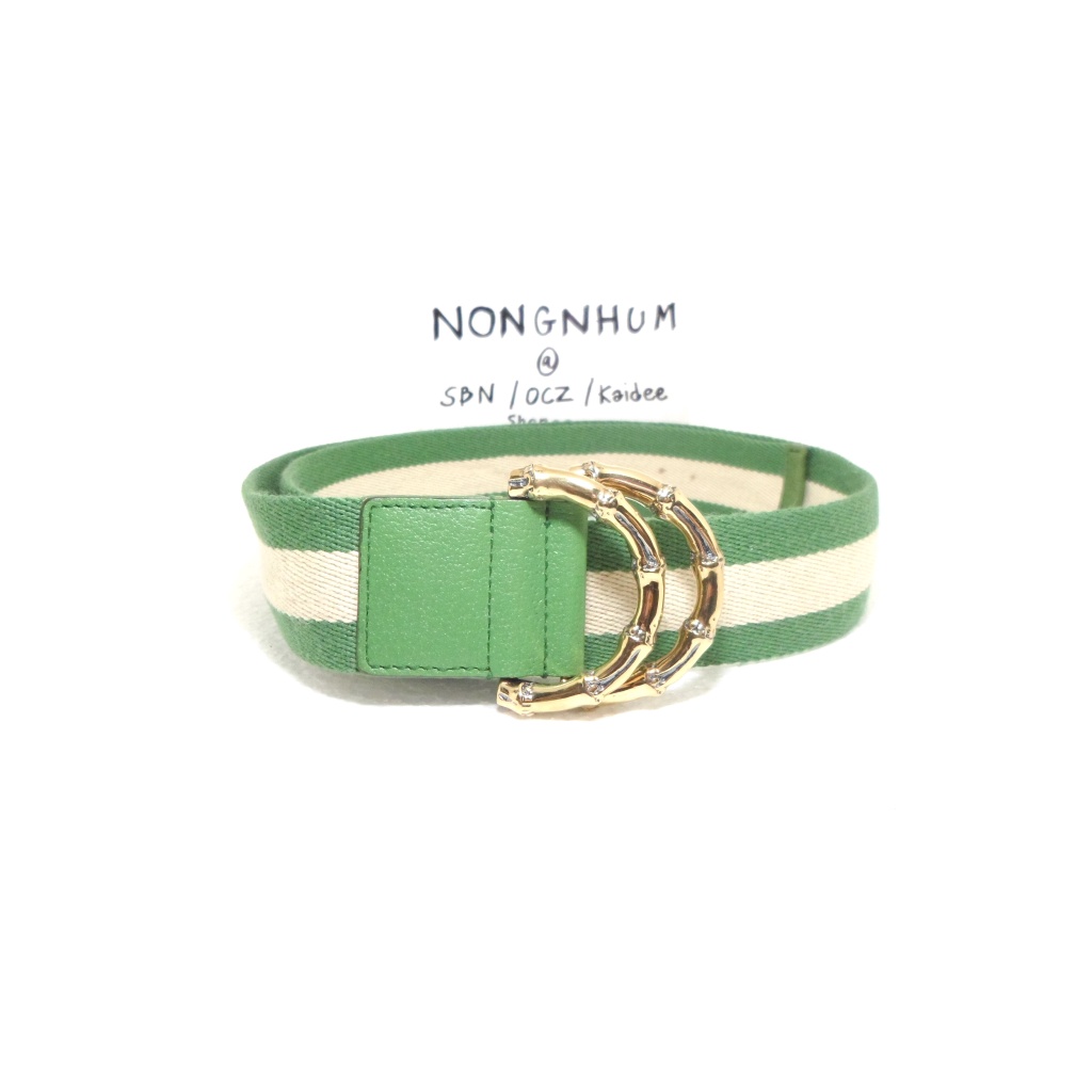 เข็มขัด Gucci belt with DRing Buckle sz 80 32 มือ 2 ของแท้ Shopee Thailand