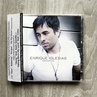 💿CD + DVD ซีดี &amp; ดีวีดีเพลง Enrique Iglesias: Greatest Hits(Deluxe Version CD + Bonus DVD)(แผ่นแท้ มือ 2)