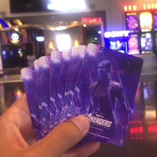 บัตรสะสม nebula endgame การ์ดสะสม กระดาษแข็ง