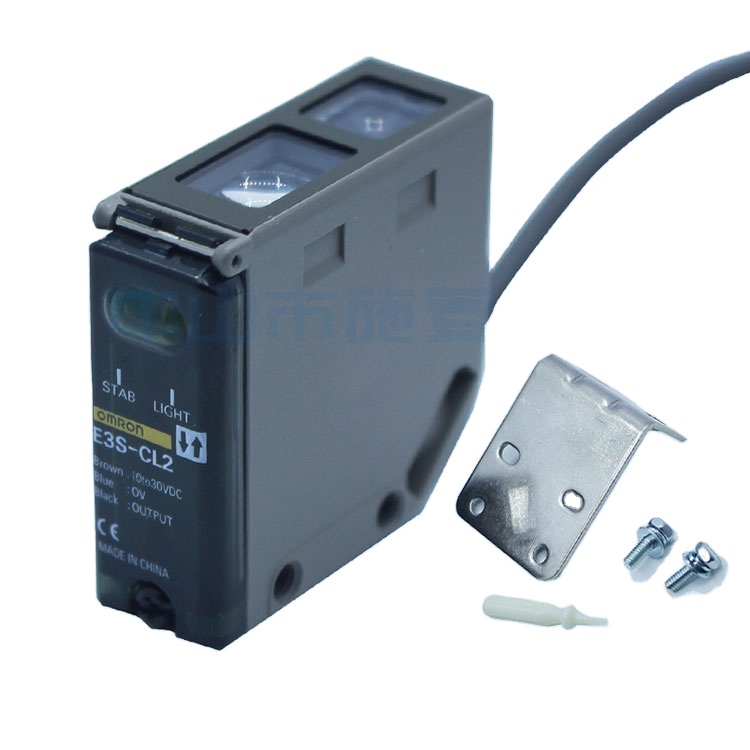 YY E3S-CL2 โฟโตอิเล็กทริคสวิตช์ E3S-CL12M เซ็นเซอร์การตั้งค่าระยะทางแท้