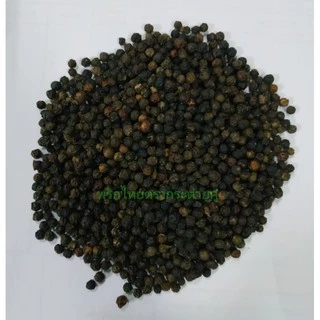 พริกไทยดำเม็ด(ขวดฝาบด) 60กรัม ตรากระต่ายคู่ มีอย. ขวดเปิดเติมได้