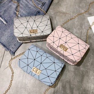 𝐆𝐈𝐂 กระเป๋าสะพายข้าง🌈สีสันเรียบหรู🌈 ！！！ส่งไว ！！！