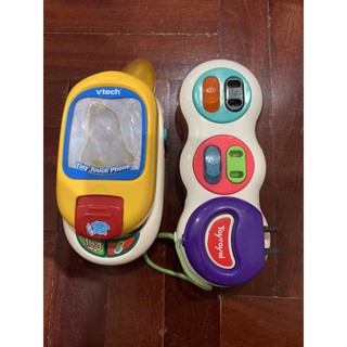 โทรศัพท์Vtech+ฝึกเสียบปลั๊กToy royal ของเล่นเสริมพัฒนาการ สภาพ75-80%