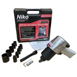 บล็อกลม 4 หุน บล๊อกลม NIKO / NEW BOLIC / EURO ของแท้ ชุดบล็อคลม twin hummer บล็อคลม 1/2นิ้ว บ็อกลม ลูกบ็อก ชุดบ็อก