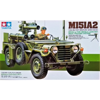 โมเดลรถทหาร Tamiya TA35125 U.S. M151A2 with Tow Launcher 1/35