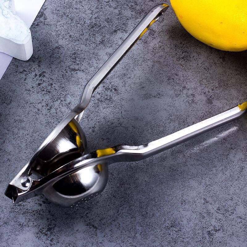 ที่คั้นมะนาวที่บีบมะนาวที่คั้นน้ำส้มที่คั้นน้ำผลไม้สแตนเลส Lemon Squeezer