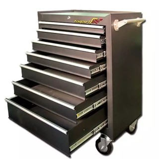 SMART ตู้เครื่องมือ 7drawers Force ( Cabinet 7 drawers Black ) รุ่น PRO777 รับประกันนาน 6 เดือน By mcmachinetools