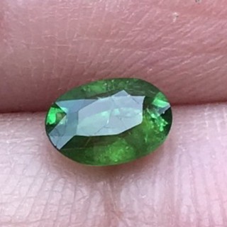 0.61 ct พลอยกรีนซาโวไรต์ การ์เนต Green Tsavorite Garnet Tanzania