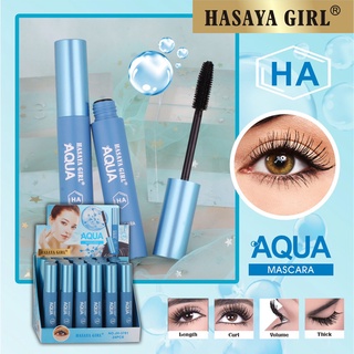 HASAYA GIRL AQUA MASCARA มาสคาร่า ฮาซายา เกิร์ล อควา มาสคาร่า เครื่องสำอางตกแต่งรอบดวงตา mascara เครื่องสำอางสำหรับดวงตา