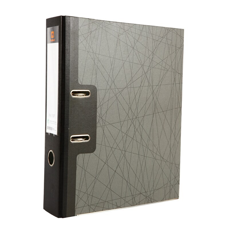 แฟ้มสันกว้าง F4 สัน 3 นิ้ว ดำ ตราช้าง 112/Lever Arch File F4 3 inches ridge spine, Elephant brand 11