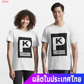 Illicit เสื้อยืดแขนสั้น Rho Kappa Shirt Logo 1 Essential T-Shirt Short sleeve T-shirts