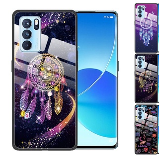 OPPO Reno 5 Pro 3 4 4G 10X Zoom Reno2 Z F F11 Pro F9 Reno6Z 5G Wind bell Chiems Tempered Glass Cover Anti-Scratch Phone Case