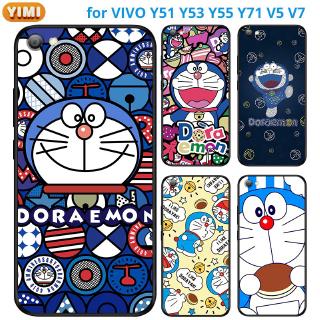 เคส VIVO Y27 Y78 y36 Y35 Y22 Y22s Y31 Y51 Y53S Y76 Y77 Y91C Y1S Y52 Y72 Pro 4G 5G V2247 V2249 1820 V2271A โทรศัพท์มือถือลายการ์ตูนเคสโทรศัพท์มือถือลายการ์ตูนสําหรับ