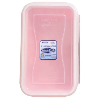 Super Lock Micron ware 850ml รุ่น 6135 กล่องอาหารซูปเปอร์ล๊อค 850 มิลลิตร สีชมพู