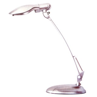 โคมไฟอ่านหนังสือ โคมไฟ อ่านหนังสือ HD1005 SV CARINI PL/MT MD เงิน โคมไฟ โคมไฟและหลอดไฟ DESK LAMP HD1005 SV CARINI PL/MT