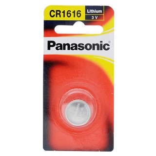 🔥แนะนำ!! พานาโซนิค ถ่านกระดุมลิเธี่ยม รุ่น CR1616 3V PANASONIC Lithium Button Battery CR1616 3V