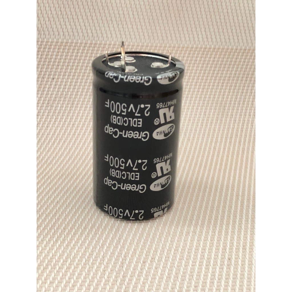 Super Farad Capacitor 2.7V 500F 35*60MM Capacitors Through Hole General Purpose 2.7V500F Capacitors 