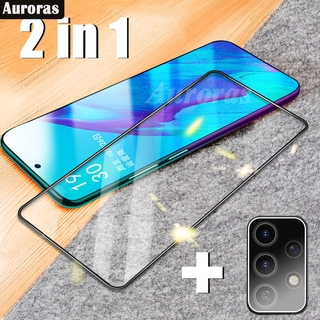 2 In 1 Samsung Galaxy A52S 5G A52 5G 4G Screen Protector Tempered Glass Film +  Galaxy A72 5G M32 5G 4G Camera Lens Protector Glass Film