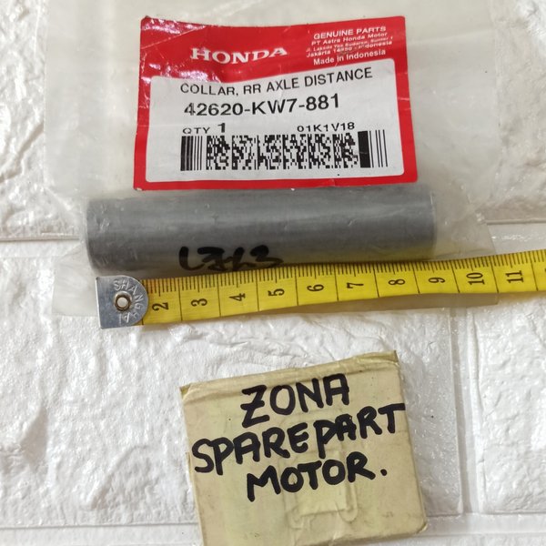 Bush Bosh คอล้อหลังกลองเพลาหลัง CS1 Supra 125 แผ่นหลัง AHM 42620 KW7 881