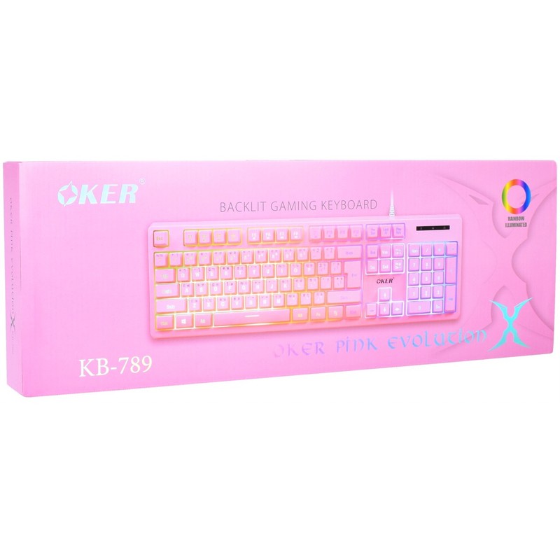 OKER KB-789 BACKLIT GAMING KEYBOARD