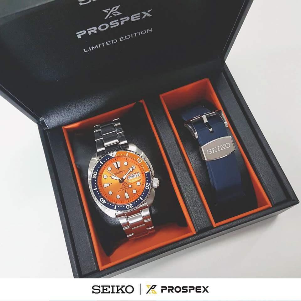 รับประกันศูนย์ไทย 1 ปี Seiko Prospex Turtle Limited Edition SRPC95K1 สินค้าใหม่ ของแท้, 12/24HR