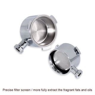 ☕จัดส่งทันที☕ 51/58mm ก้านชงกาแฟ ด้ามชงกาแฟ หัวชงกาแฟ Bottomless Portafilter stainless 304