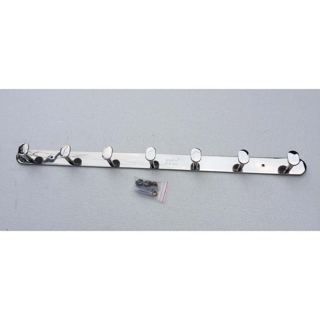 Kibath ไม้แขวนเสื้อหยดน้ําสแตนเลส 7 ขา 304,KB-411A