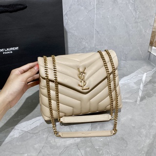 พรี​ Saint laurent YSL loulou 494699กระเป๋าสะพายกระเป๋าแฟชั่นกระเป๋าสะพายข้างกระเป๋าโซ่