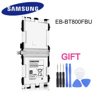 EB-BT800FBU แท็บเล็ตแบตเตอรี่ EB-BT800FBC สำหรับ Samsung GALAXY Tab S 10.5 SM-T800 SM-T801 T805C SM-T805 T807 7900 mAh