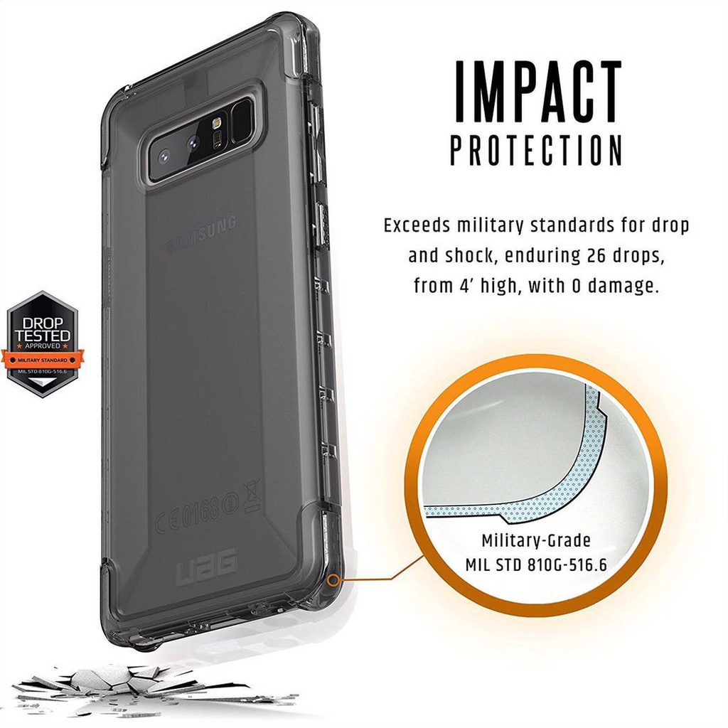Samsung Galaxy Note8 UAG กันกระแทกด้านหลัง เคส Samsung Galaxy NOTE 8 - รูปที่ 3