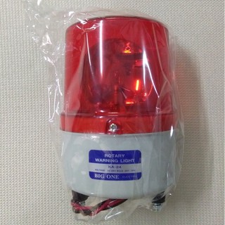 BIG ONE Rotary warning light  KA-24 ไฟหมุน สีแดง 24 VDC