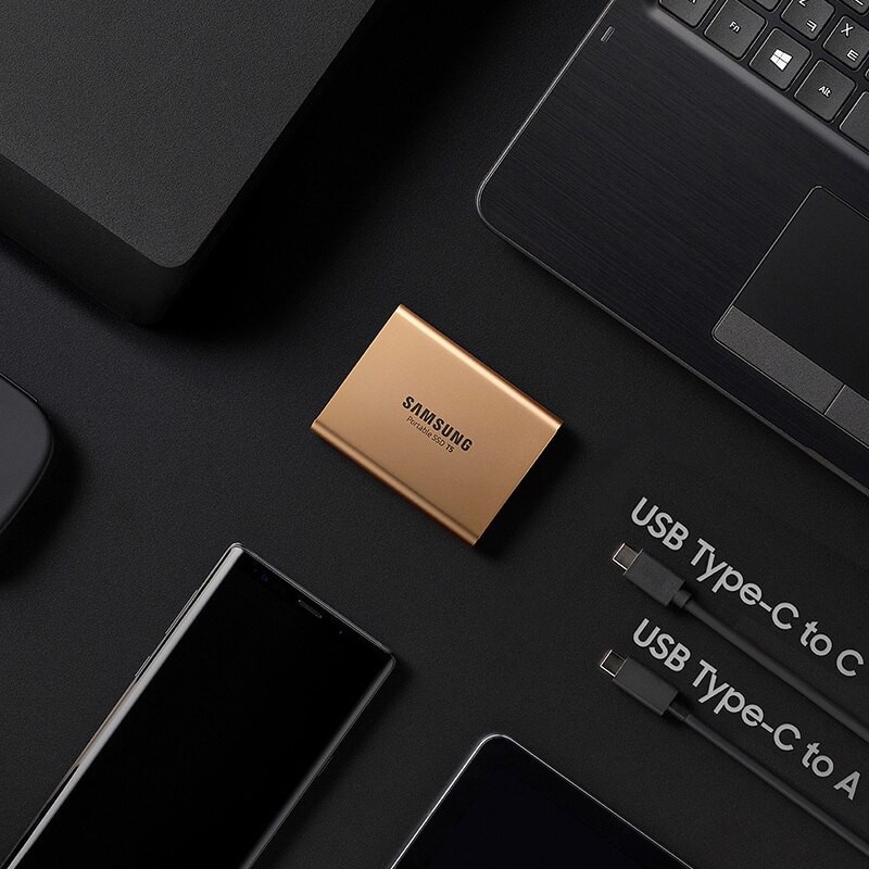 samsung T5 portable ssd hard drive 1TB 2TB 500GB External Solid State Drives USB 3.1 Gen2