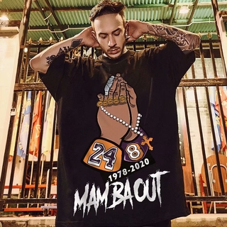 【100% cotton】【ไซส์ M-8XL 】เสื้อยืดผู้ชายเสื้อยืดแขนสั้นขนาดใหญ่เสื้อยืดทรงหลวมสไตล์ฮิปฮอปเสื้อยืดอินเทรนด์ในยุโรปและอเมร