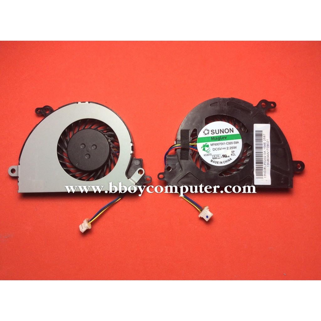 ASUS CPU FAN พัดลมโน๊ตบุ๊ค ASUS X453 X453M X403 X553 X553MA X553M K553MA F553M D553M MF60070V1-C320-