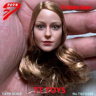 TTTOYS1/6 Soldier SUPERGIRL Supergirl Hair Transplant Head Sculpture TQ210305 Fit for 12" Action Figure Body Model